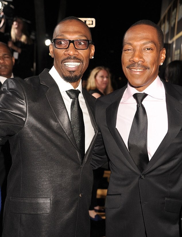 A picture of Eddie Murphy with his late brother Charlie Murphy.